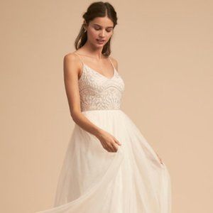 Anthropologie BHLDN Adrianna Papell Violetta Dress